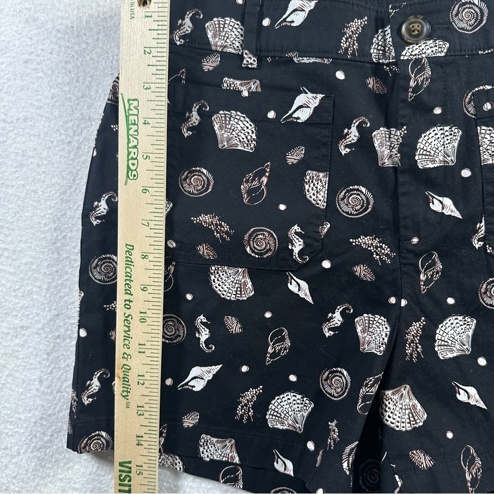LOFT The Palmer Short Womens 10 Seashell Print Coastal Summer Shorts NWT Beach - Picture 8 of 11